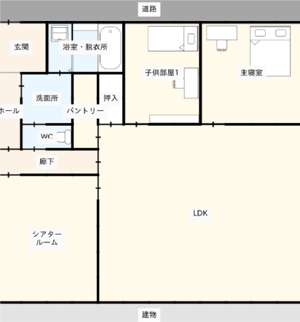 間取り画像のイメージ