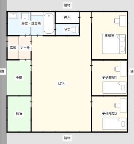 間取り画像のイメージ