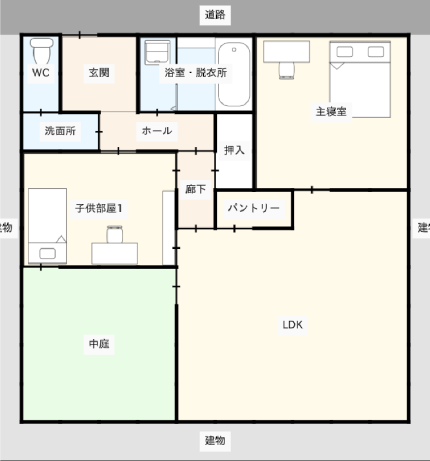 間取り画像のイメージ