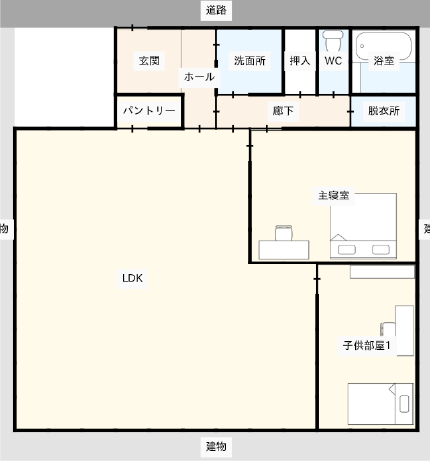 間取り画像のイメージ